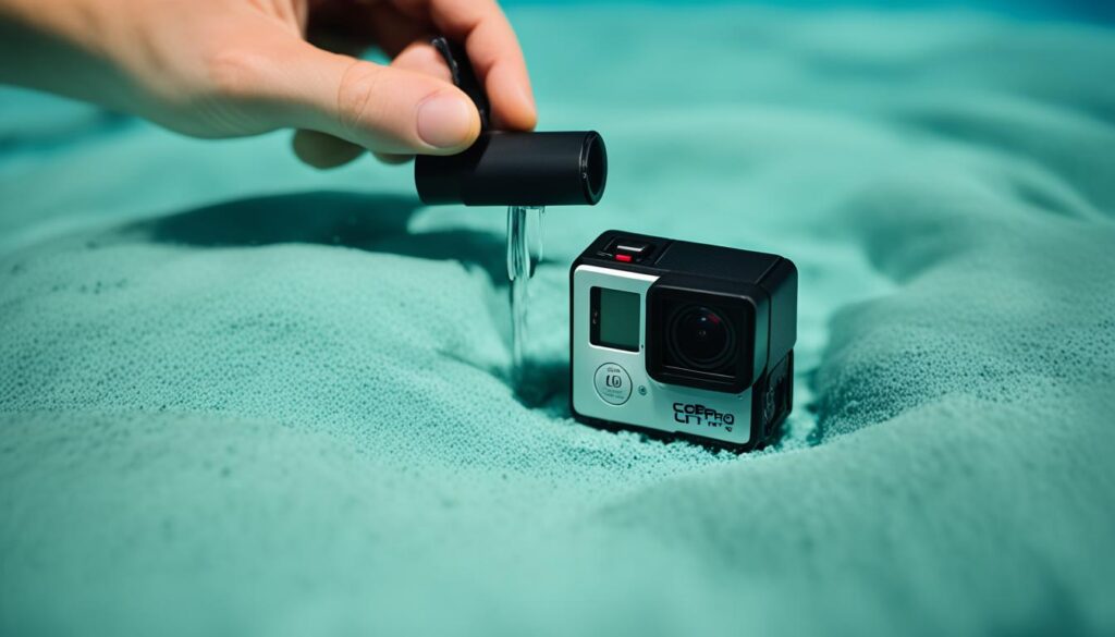 maintaining gopro for underwater