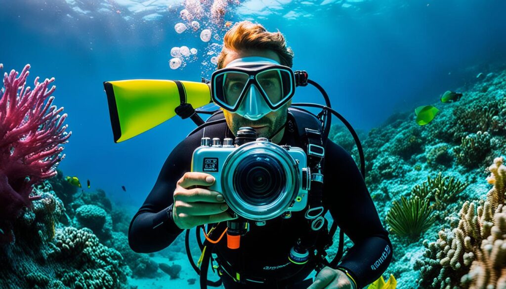 waterproof camera for divers